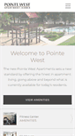 Mobile Screenshot of pointewestapts.net